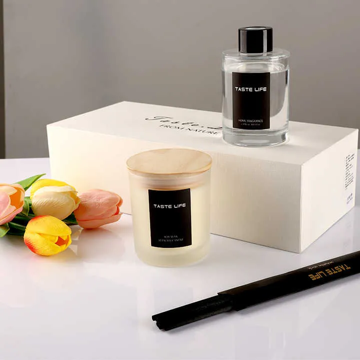 مجموعة شموع فاخرة لعيد ميلاد منزل داخلي شمعة تزيين طويلة الأمد مع شموع Luxury Candle Set for Birthday Home Indoor Long Lasting Decorative Candle with Candles