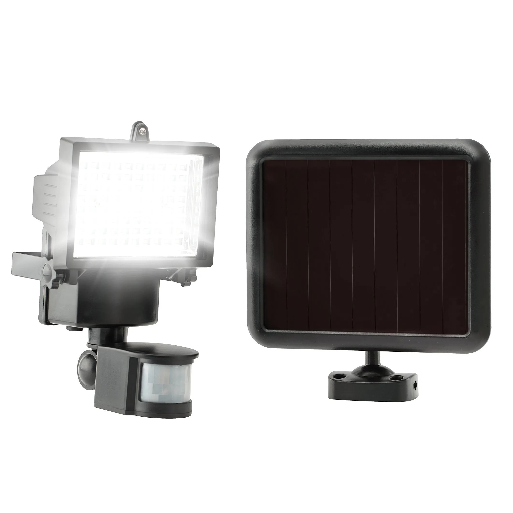 100 SMD LED Solar Security Light — with separate solar panel