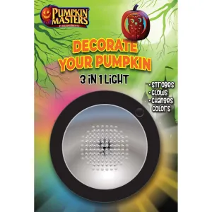 3-in-1 LED Jack-O-Lantern Light