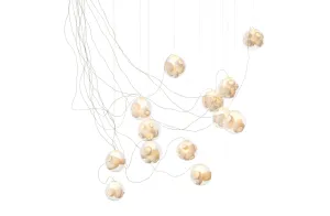 38.13V Sculptural Suspension Lamp