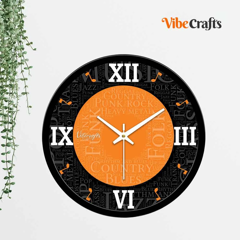 3D Text Designer Wall Clock