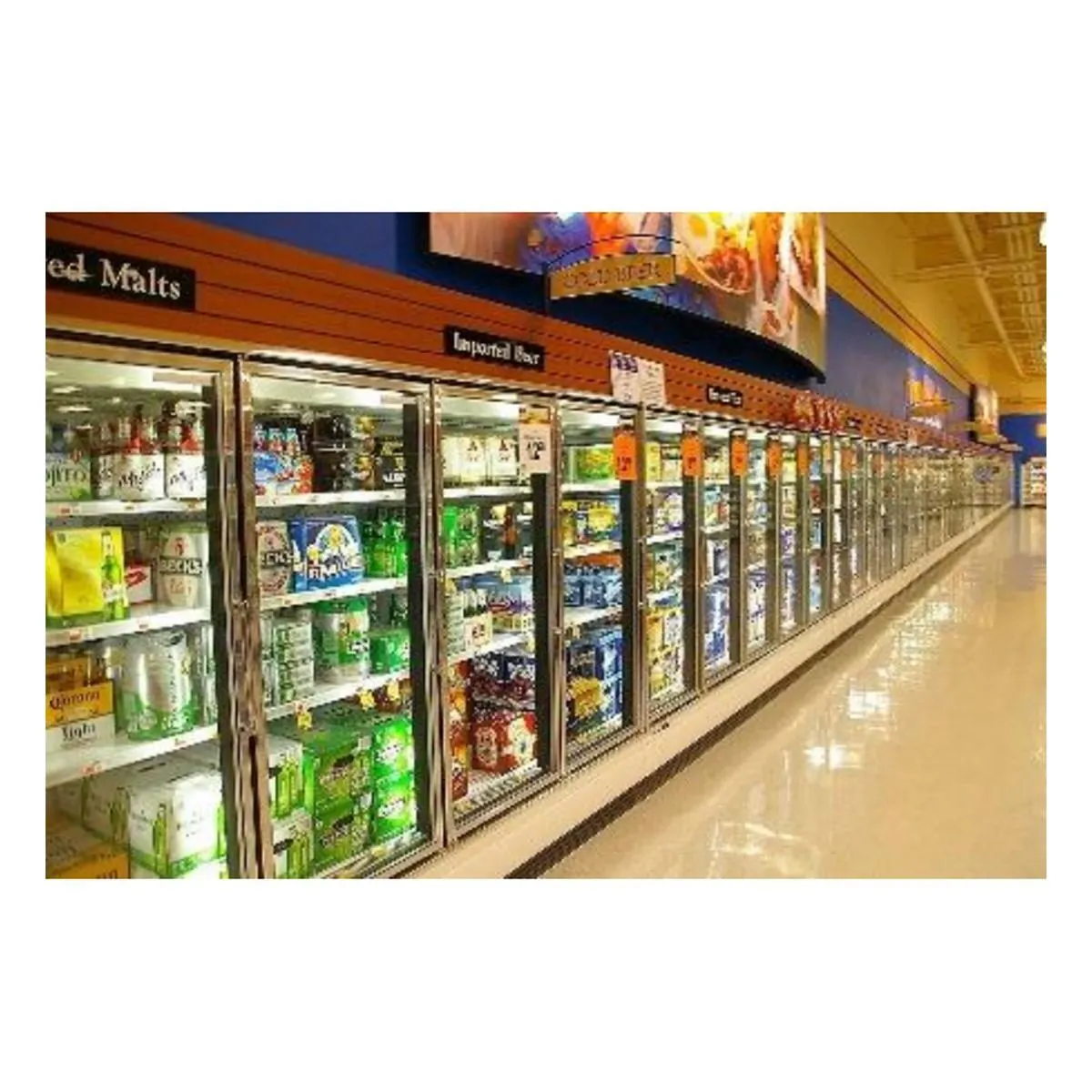 6ft LED Cooler Light, 30W, 3900 Lumens, 5000K, Refrigerator Display Case Light