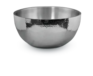 6qt Hammered Double-Wall Bowl