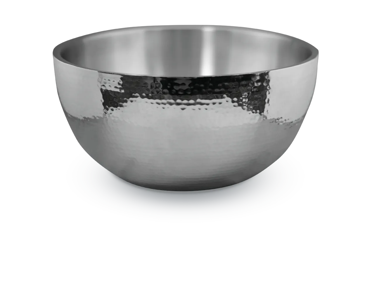 6qt Hammered Double-Wall Bowl