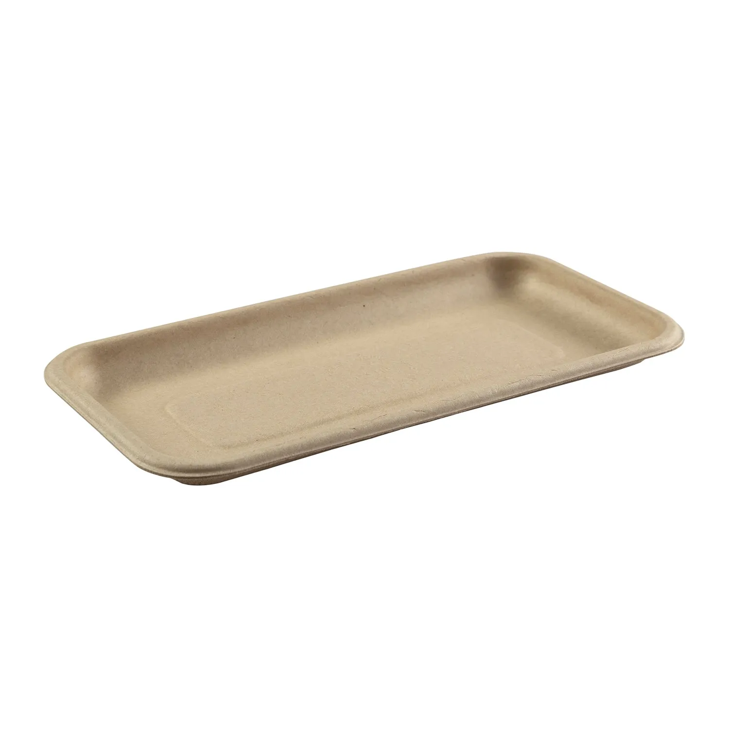 8.3" x 4.5" x 0.6" Molded Fiber Mini Trays, Case of 500