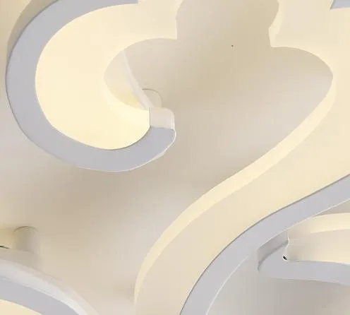 Acrylic LED Cloud Design Ceiling Light for Living Room Bedroom