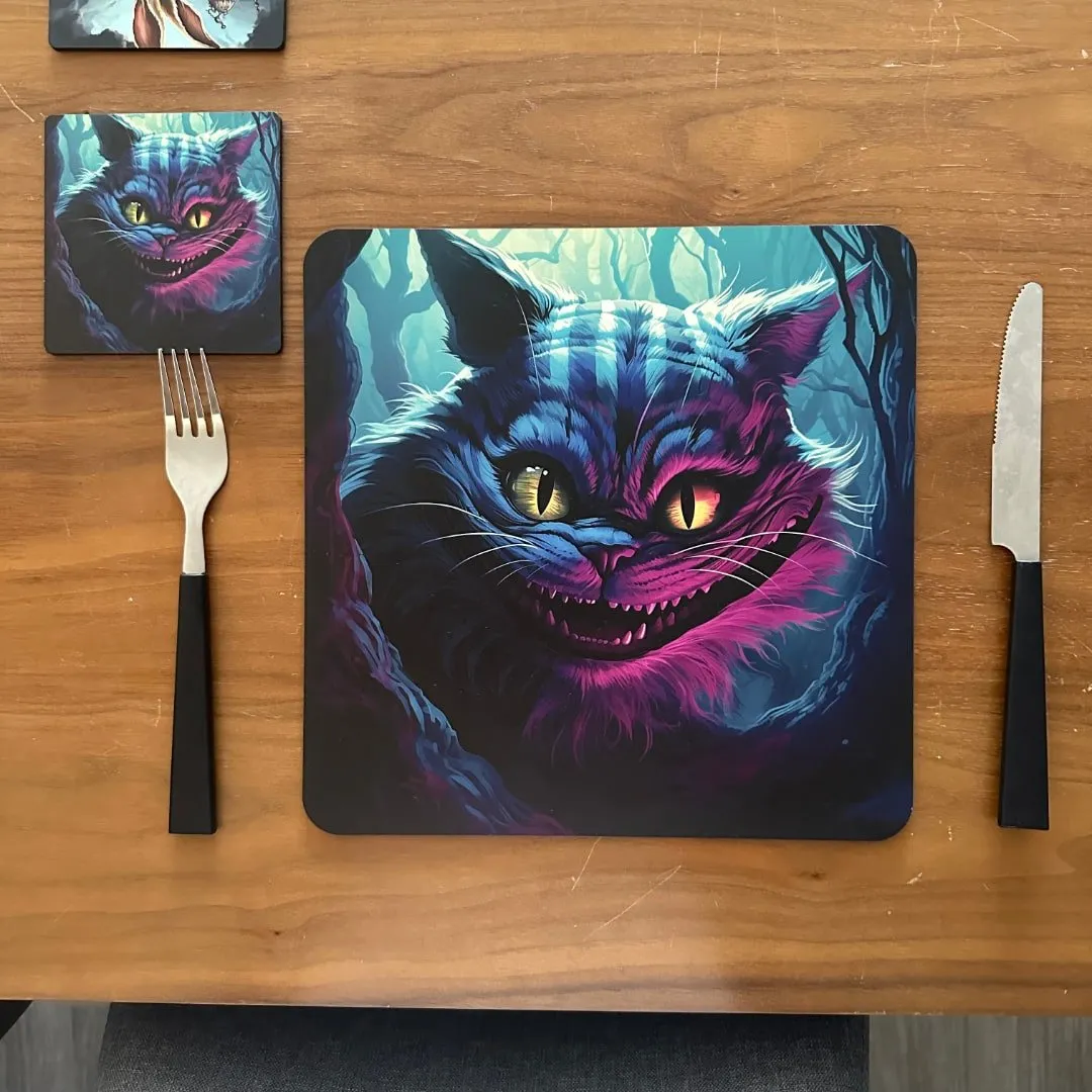 Alice in Wonderland Wooden Placemats