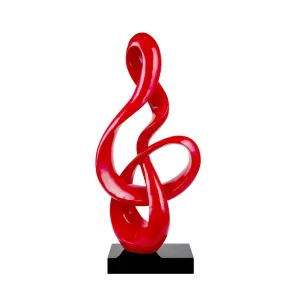 Antilia Treble Abstract Sculpture - Large Red