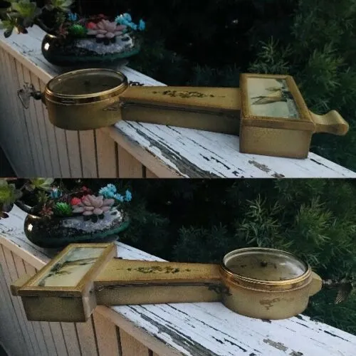 Antique Vintage Hyannis Sessions Eight Day Clock Made in USA - Runs!