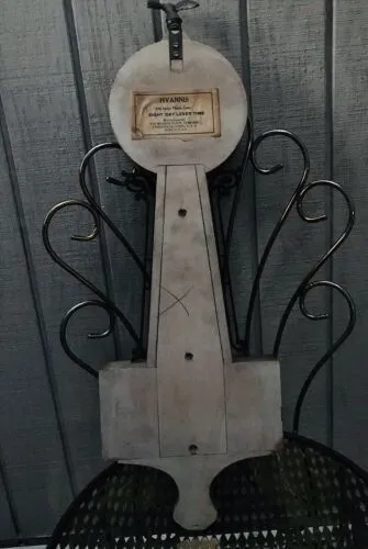Antique Vintage Hyannis Sessions Eight Day Clock Made in USA - Runs!