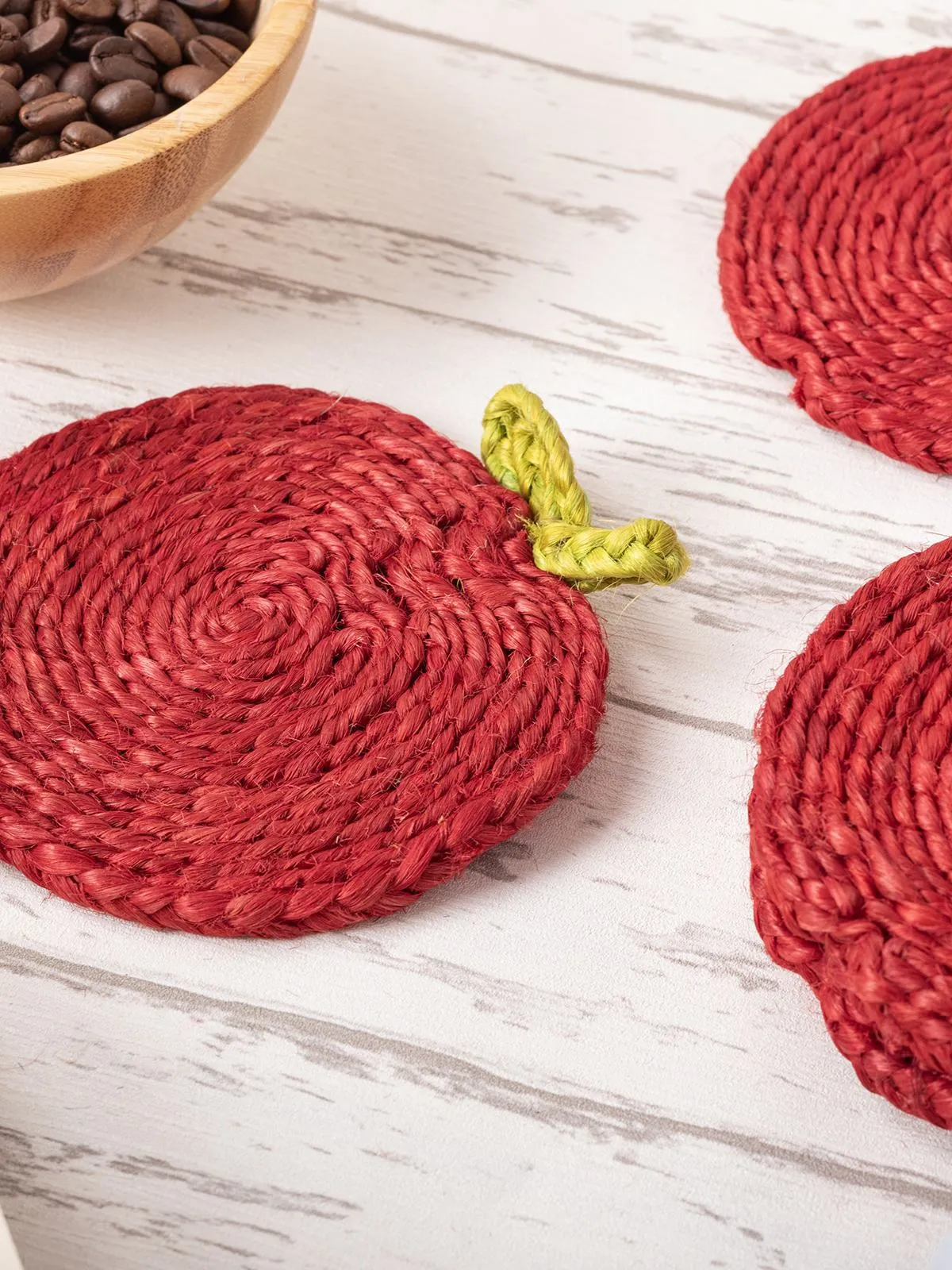 Apple Brew Coaster - Set of 6