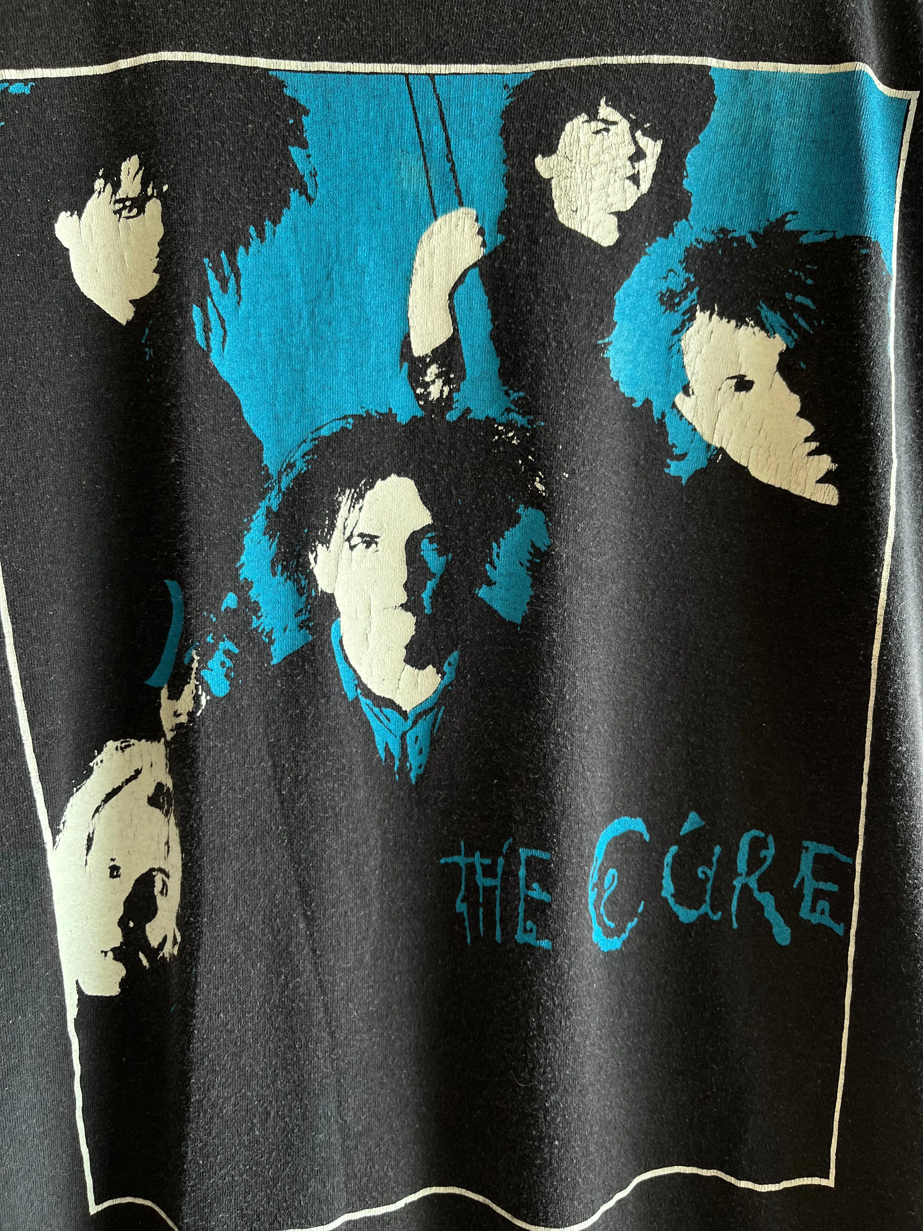 Authentic Vintage 1980s The Cure band T-Shirt