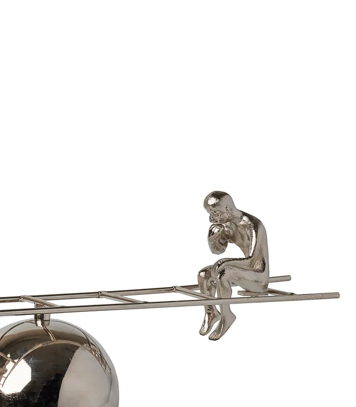 Balanced Thoughts Sculpture - Silver
