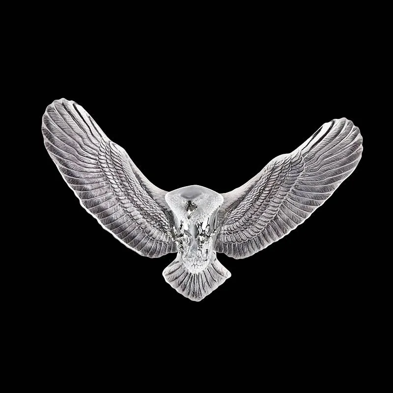 Bald Eagle Crystal Wall Sculpture
