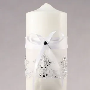 Beverly Clark Royal Lace Collection Unity Candle