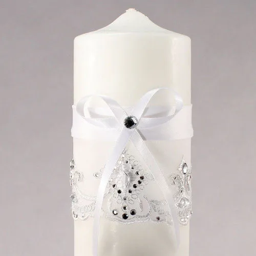 Beverly Clark Royal Lace Collection Unity Candle