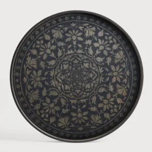 Black Marrakesh Wooden Tray