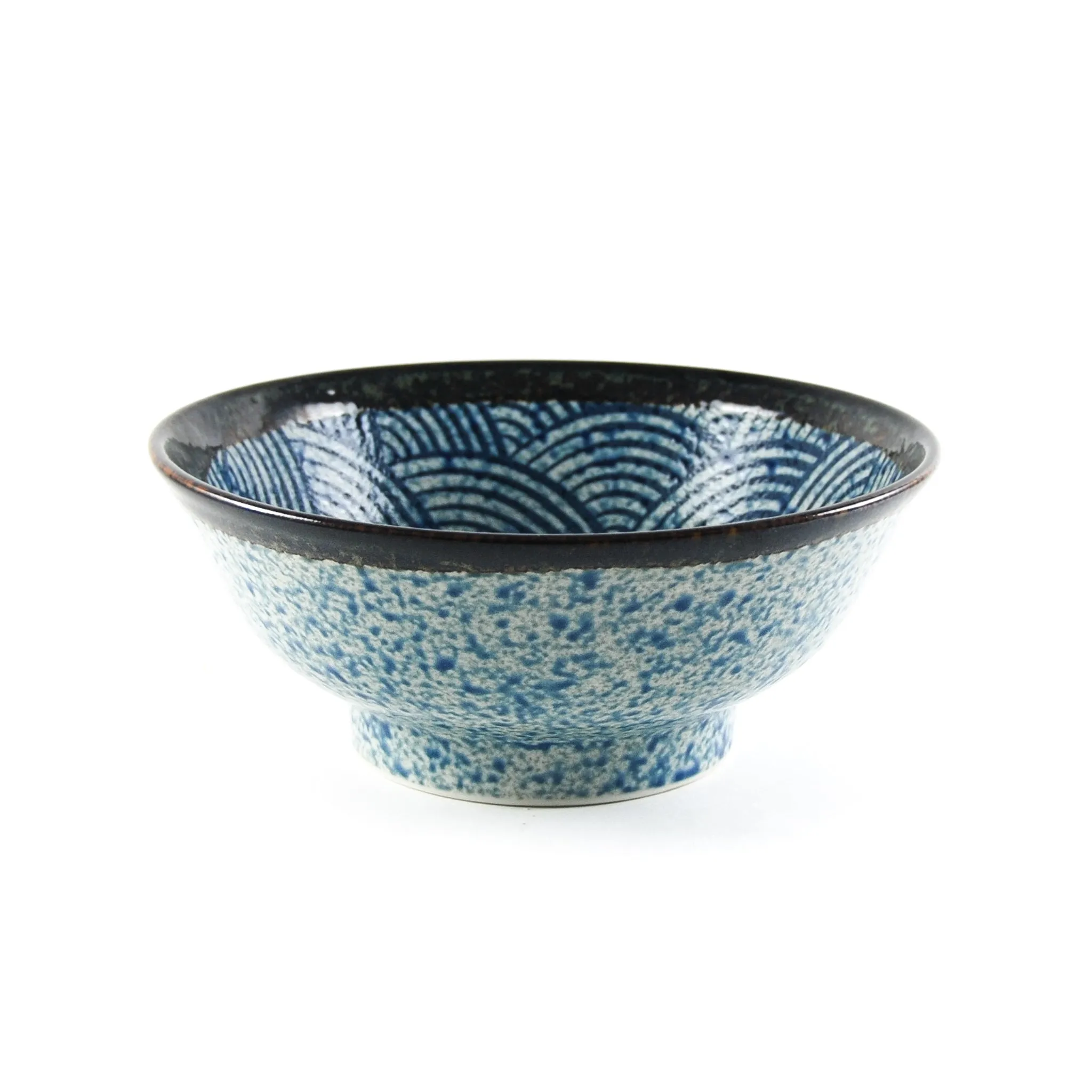 Blue Wave Ramen Bowl, 21cm