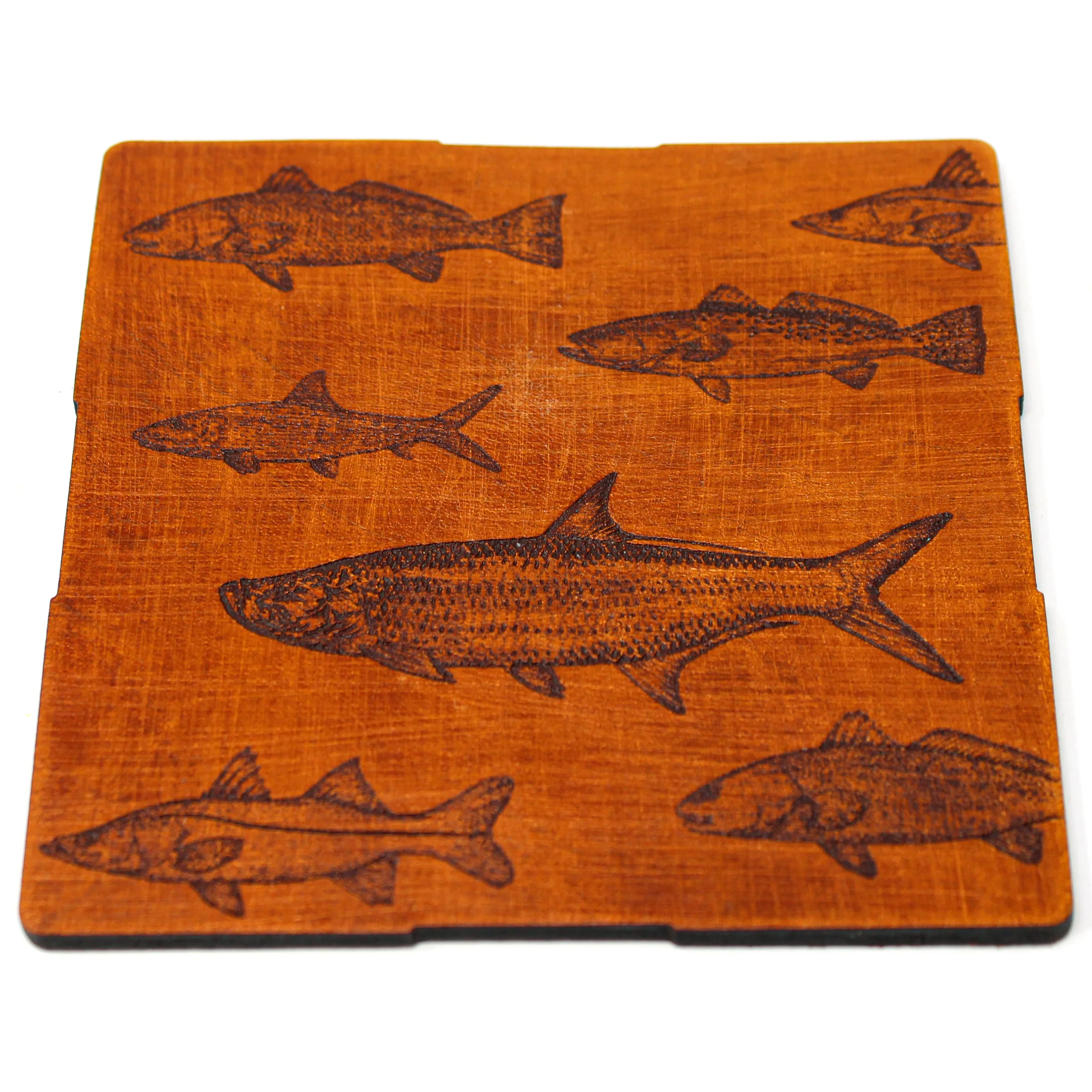 Coasters Set - Leather - Full Slam