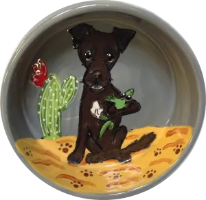 Custom Mixed Breed Dog Bowl