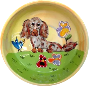Dachshund Dog Bowl