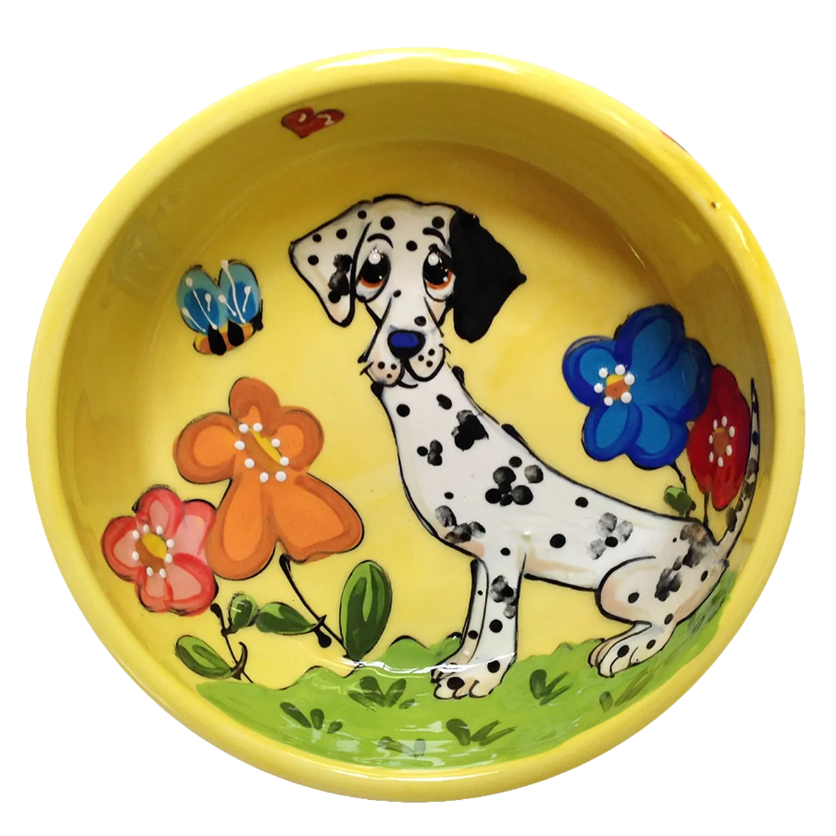 Dalmation Dog Bowl