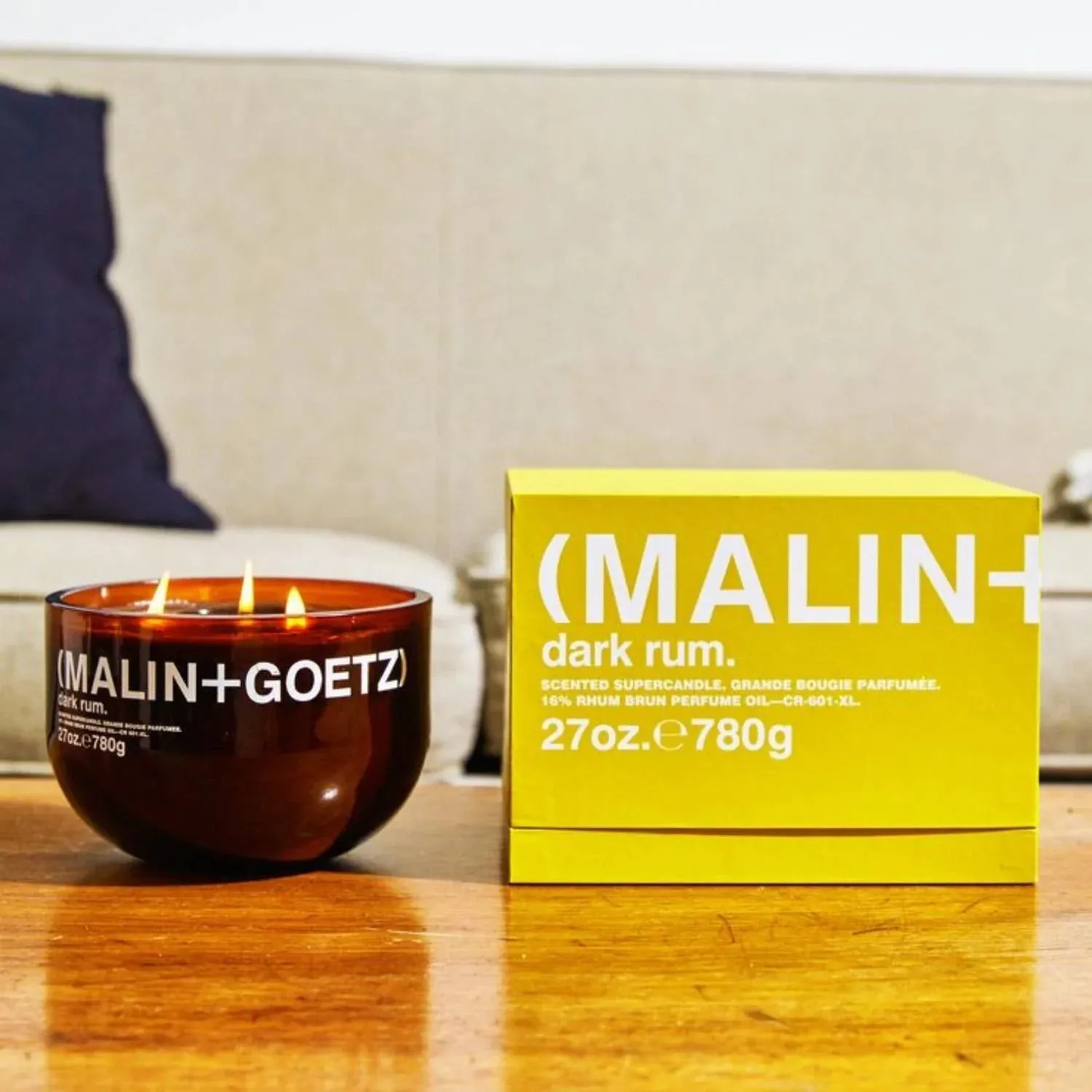 Dark Rum Super Candle