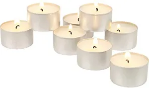 DECOVAA Uncented smokeless 9 Hrs Burning Tealight Candles for Home Decor Birthday Party Festival Reception Celebrations (50)