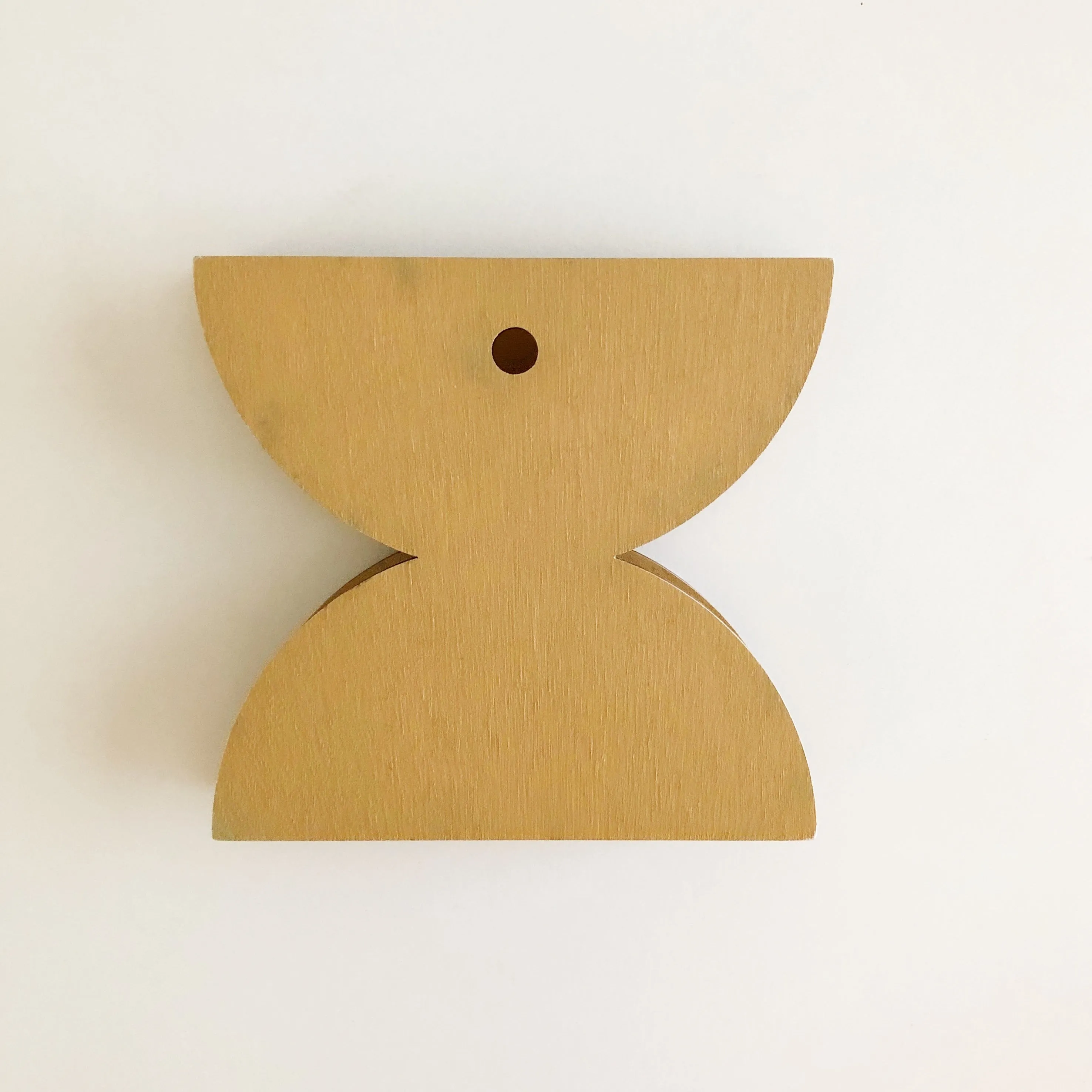 Double Dome Geometric Wall   Tabletop Vase Planter