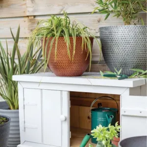 Elements Metal Effect Planter