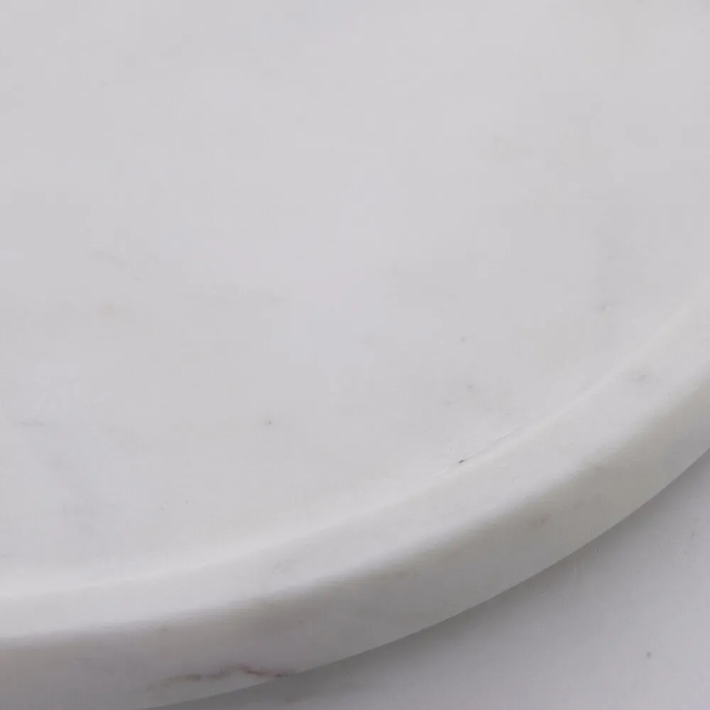 Ellia tray Ø25 cm. white
