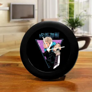 Epic Stuff - Anime- Jujutsu Kaisen Yuji Itadori Cursed Blade Design Table Clock Desk Clock for Home and Office | Anime Merchandise India