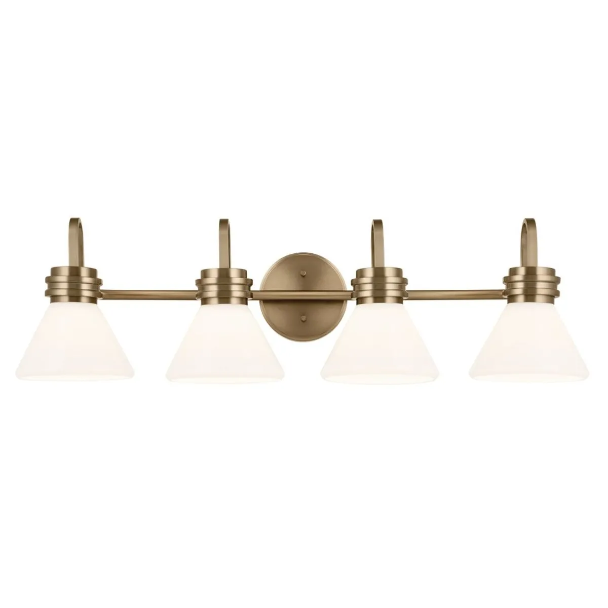 Farum 34 in. 4 Lights Vanity Light Champagne Bronze Finish