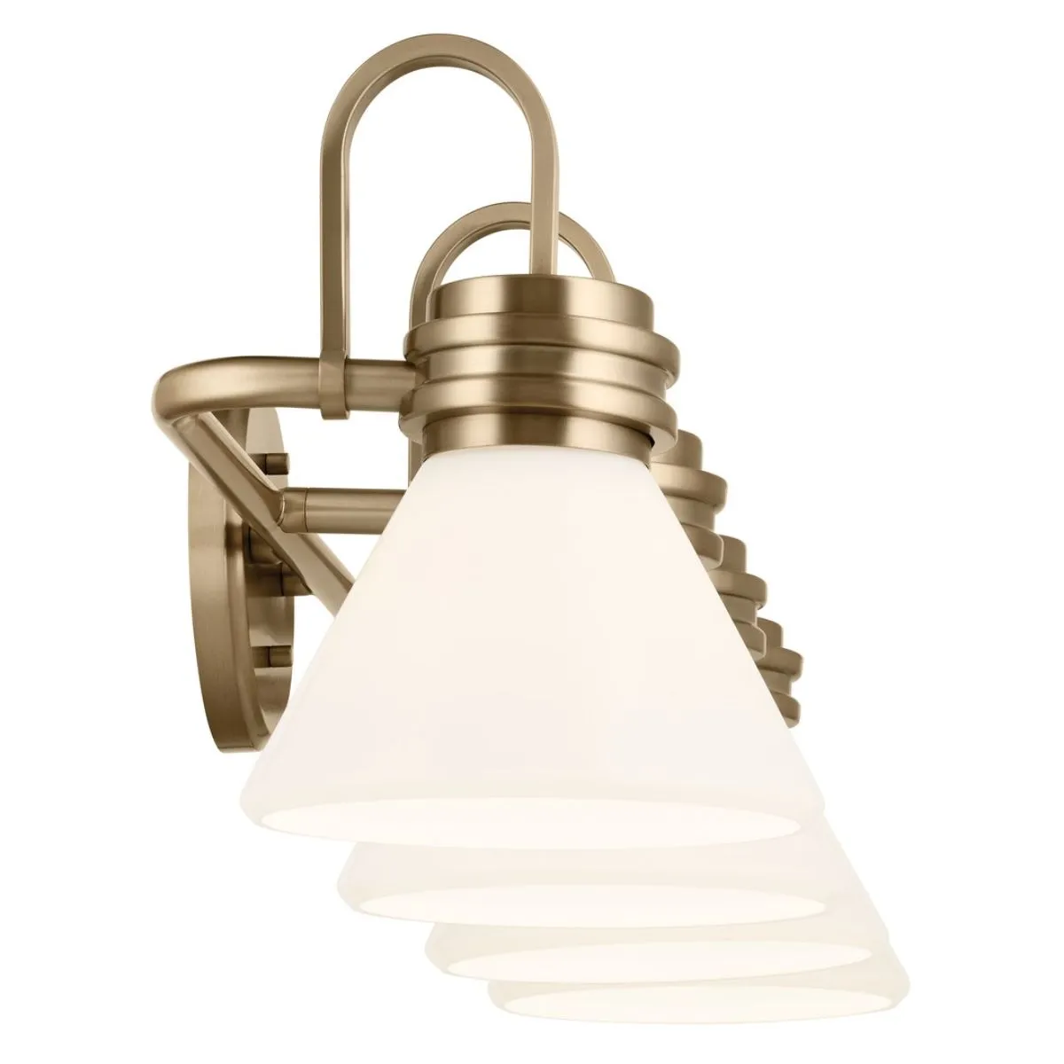 Farum 34 in. 4 Lights Vanity Light Champagne Bronze Finish