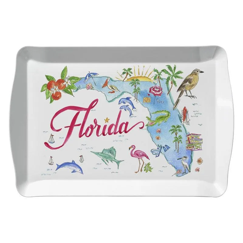 Florida 17" x 11.5" Serving Tray