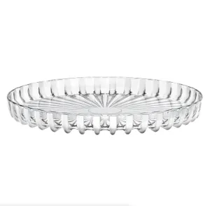 Guzzini Dolcevita Round Tray – Mother of Pearl – 12" Dia.