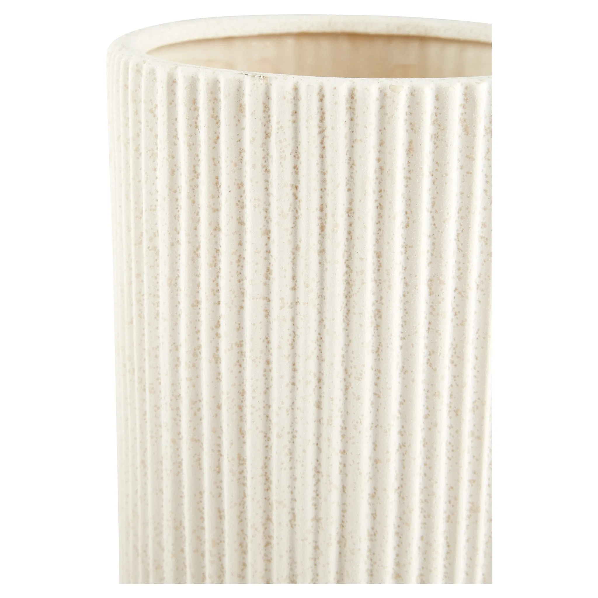 Harmonica Vase|White-MD by Cyan