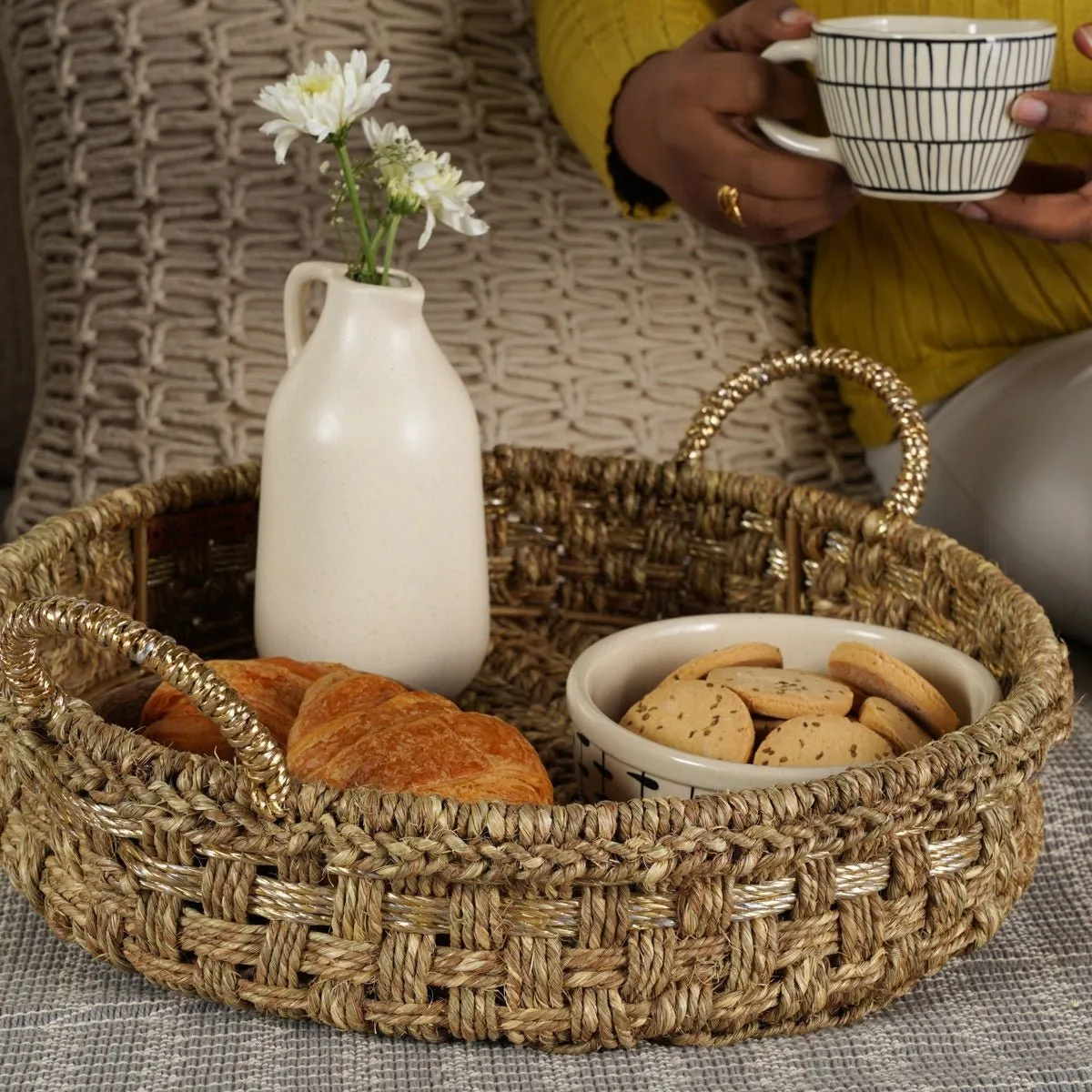 Inayat Gold Brunch Tray