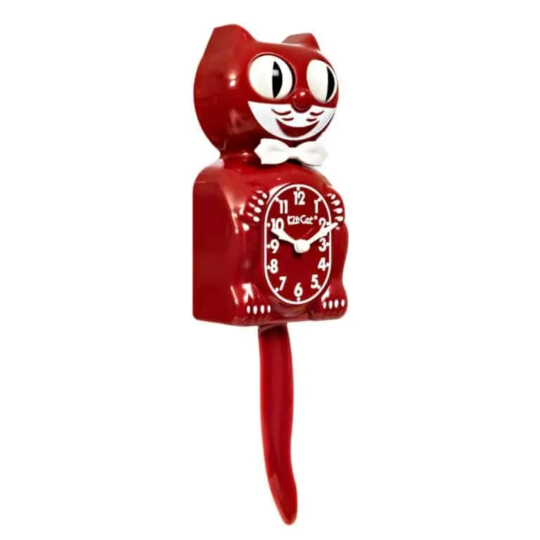 Kit-Cat Klock Space Cherry Kit-Cat (15.5″ high)