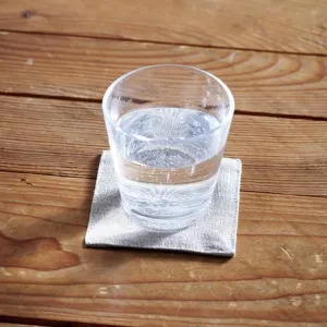 LINEN COASTER (SET OF TWO) - 3 COLORS