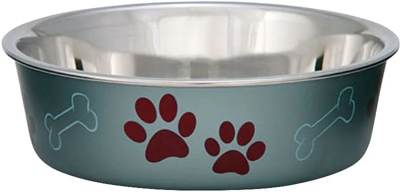 Loving Pets Bella Dog Bowl, Stainless Steel, XLarge