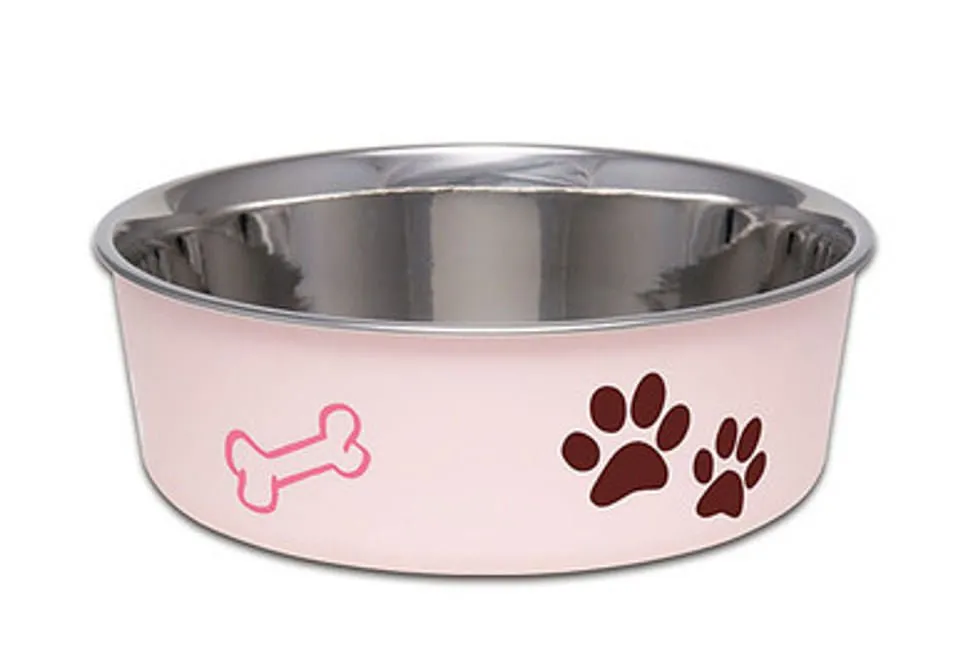 Loving Pets Bella Dog Bowl, Stainless Steel, XLarge