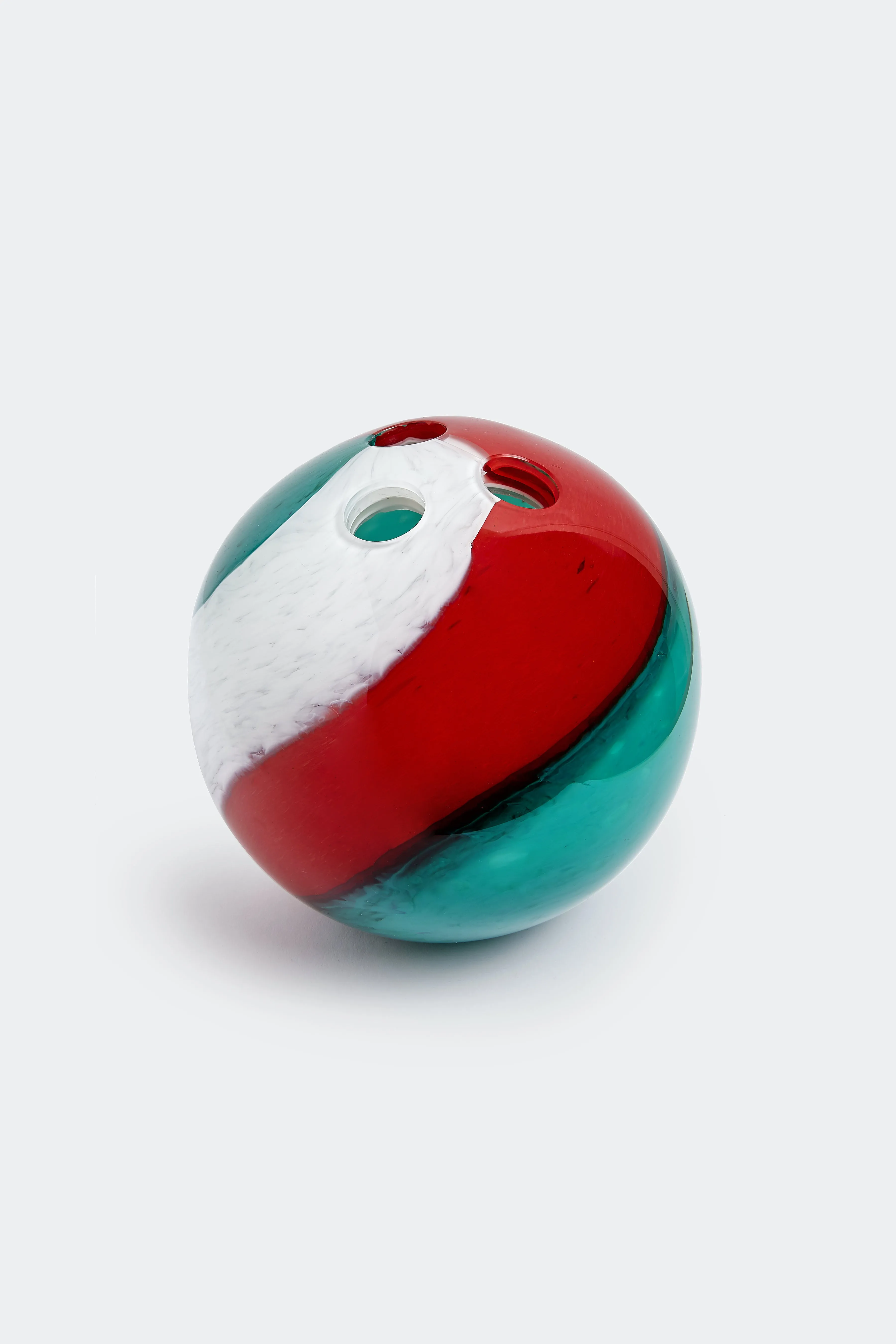 MARBLE GLASS VASE
