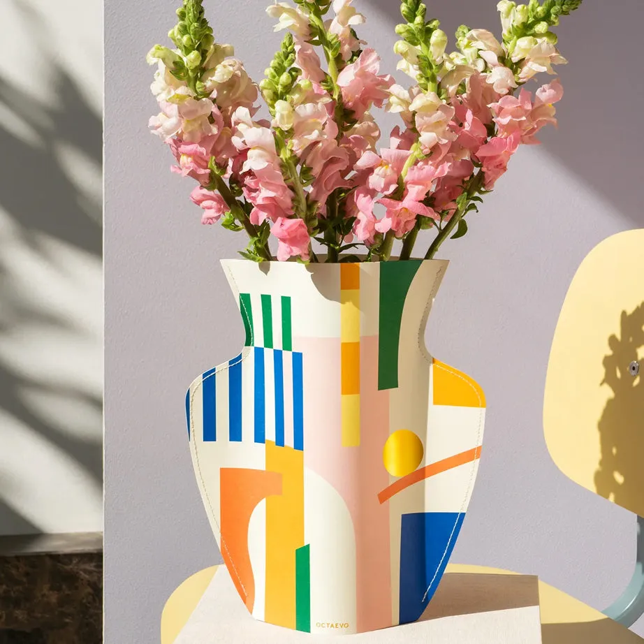Mediterranean Collection Paper Vases