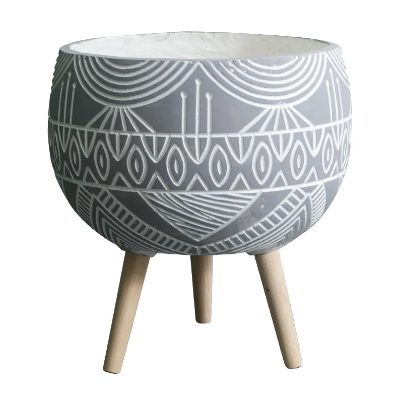 Modern Moroccan Planter with Legs