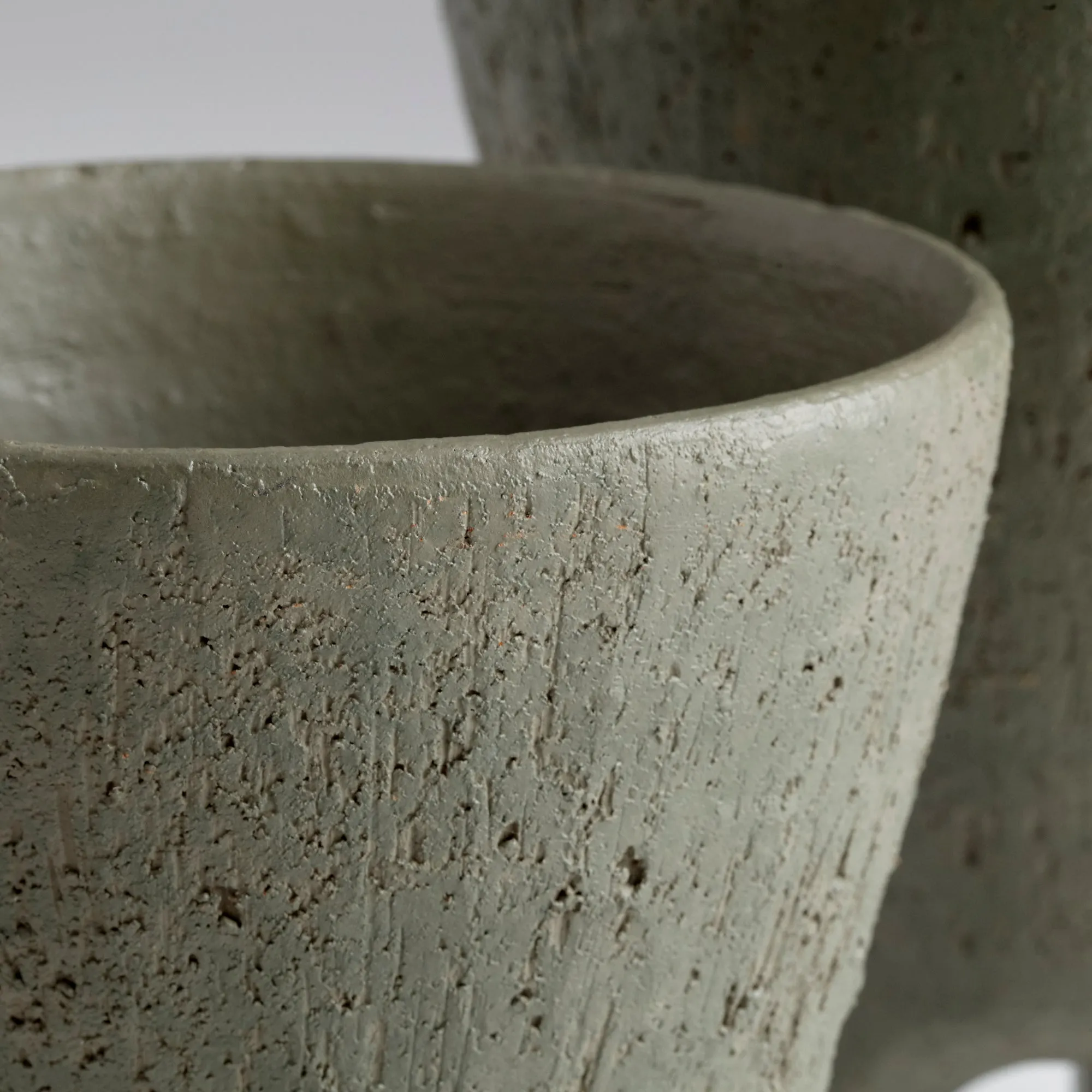 Molca Vase | Gray - Large by Cyan