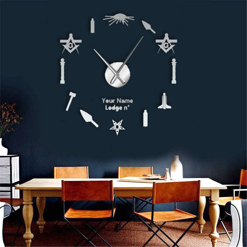 OES Clock - Frameless Design
