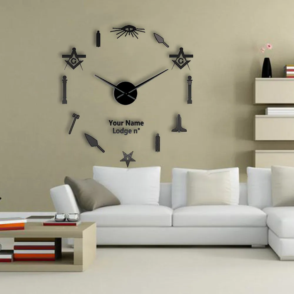 OES Clock - Frameless Design