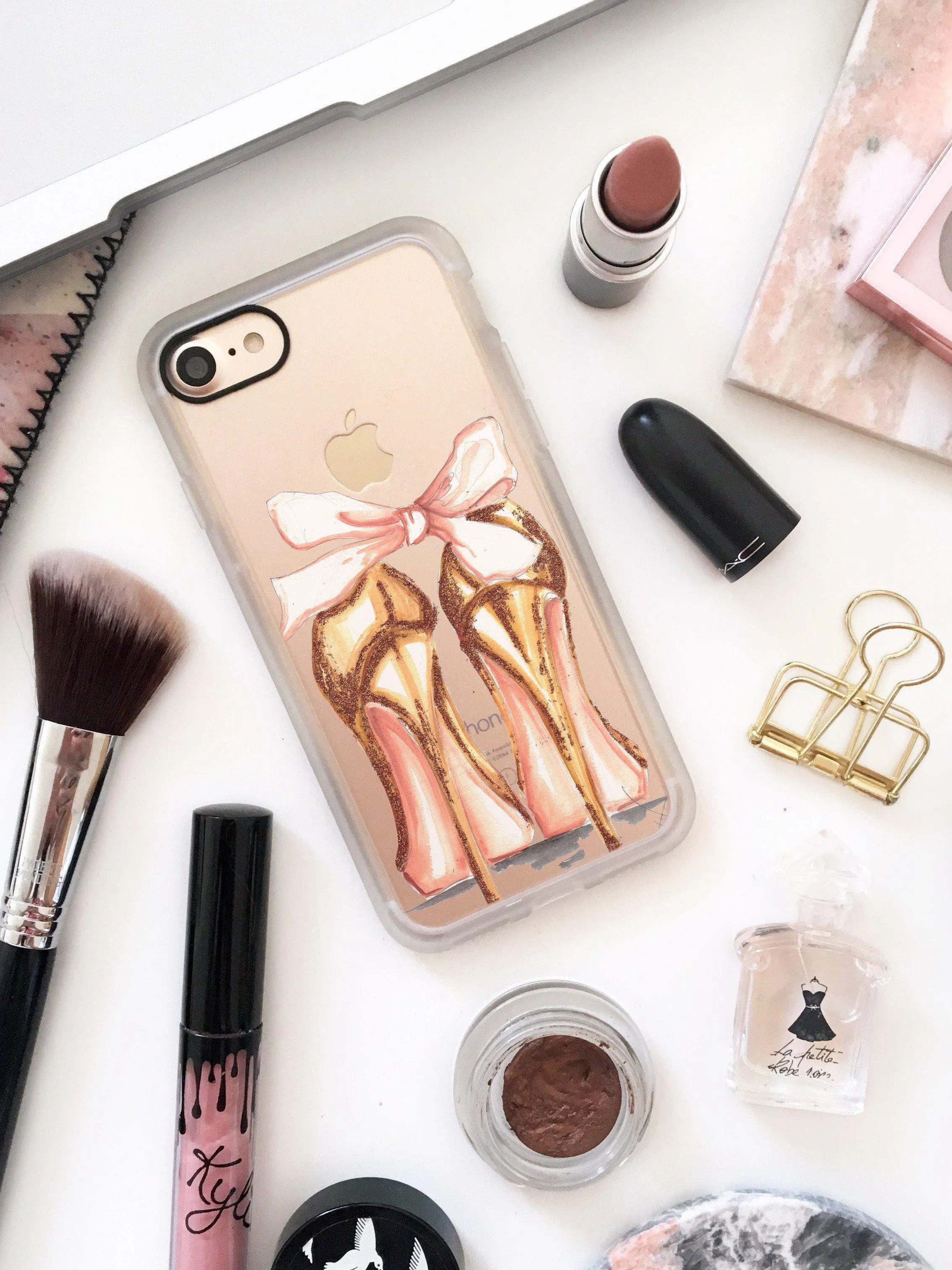 [OPEN BOX] CASETIFY Snap Case Golden Heels for iPhone 8/7