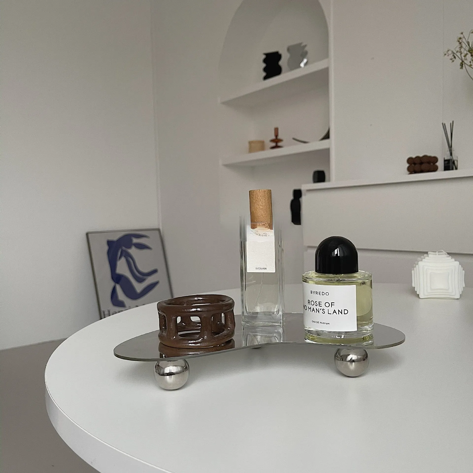 Pebbles Mirror Tray